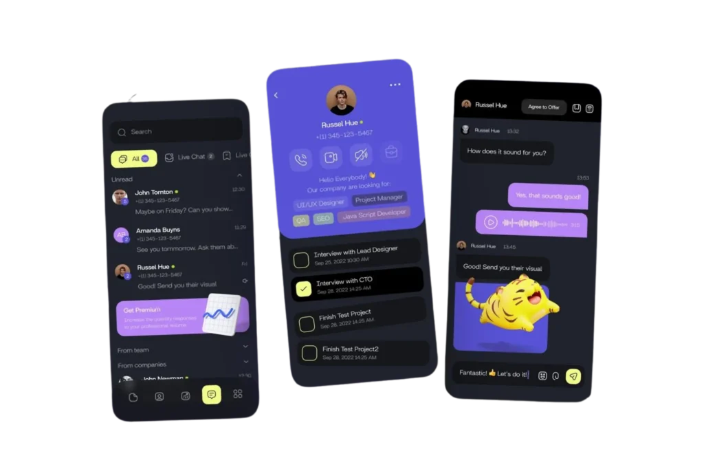 Conversation Starters Interface